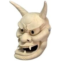 大得価，新作 G599◇時代物 お面 鬼面 神面 能面 横16cm×